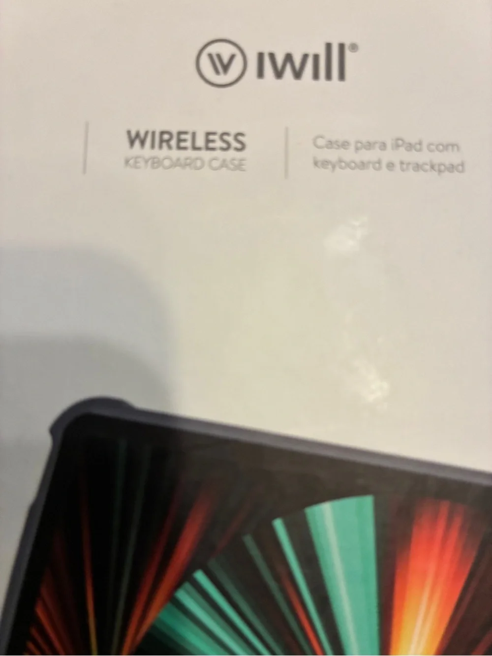 Wireless iPad Keyboard Case Black Grey 10.2/10.5 Inch